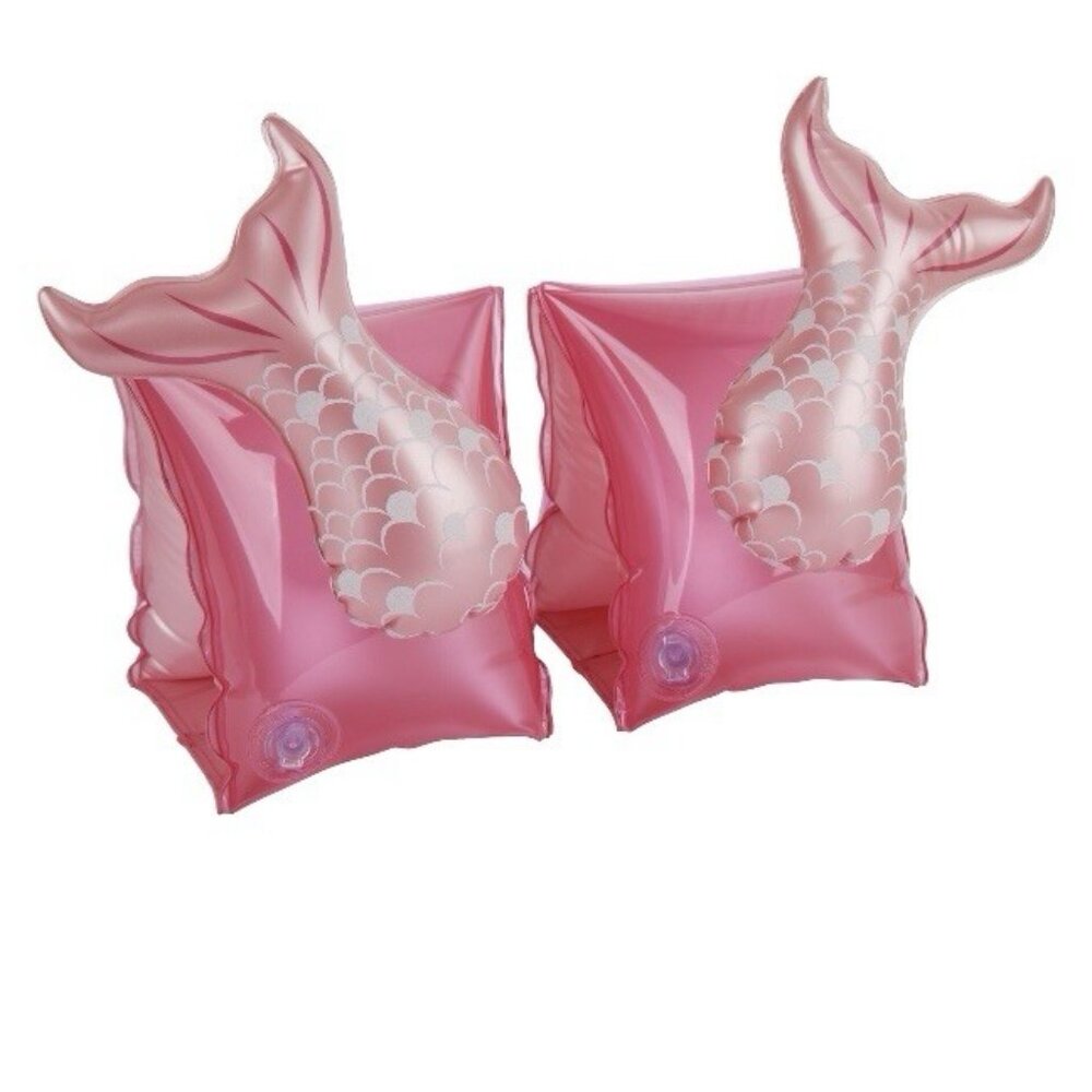Coconut Grove Kids Inflatable Armbands Pink Mermaid Swim Float 3–6 Years